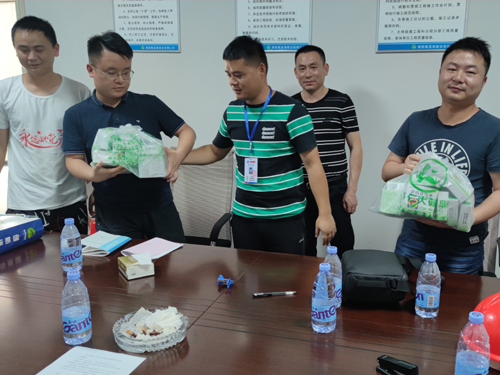 戰(zhàn)酷暑，保安全，梅溪湖建設(shè)開(kāi)展年中大檢查暨送清涼慰問(wèn)活動(dòng)